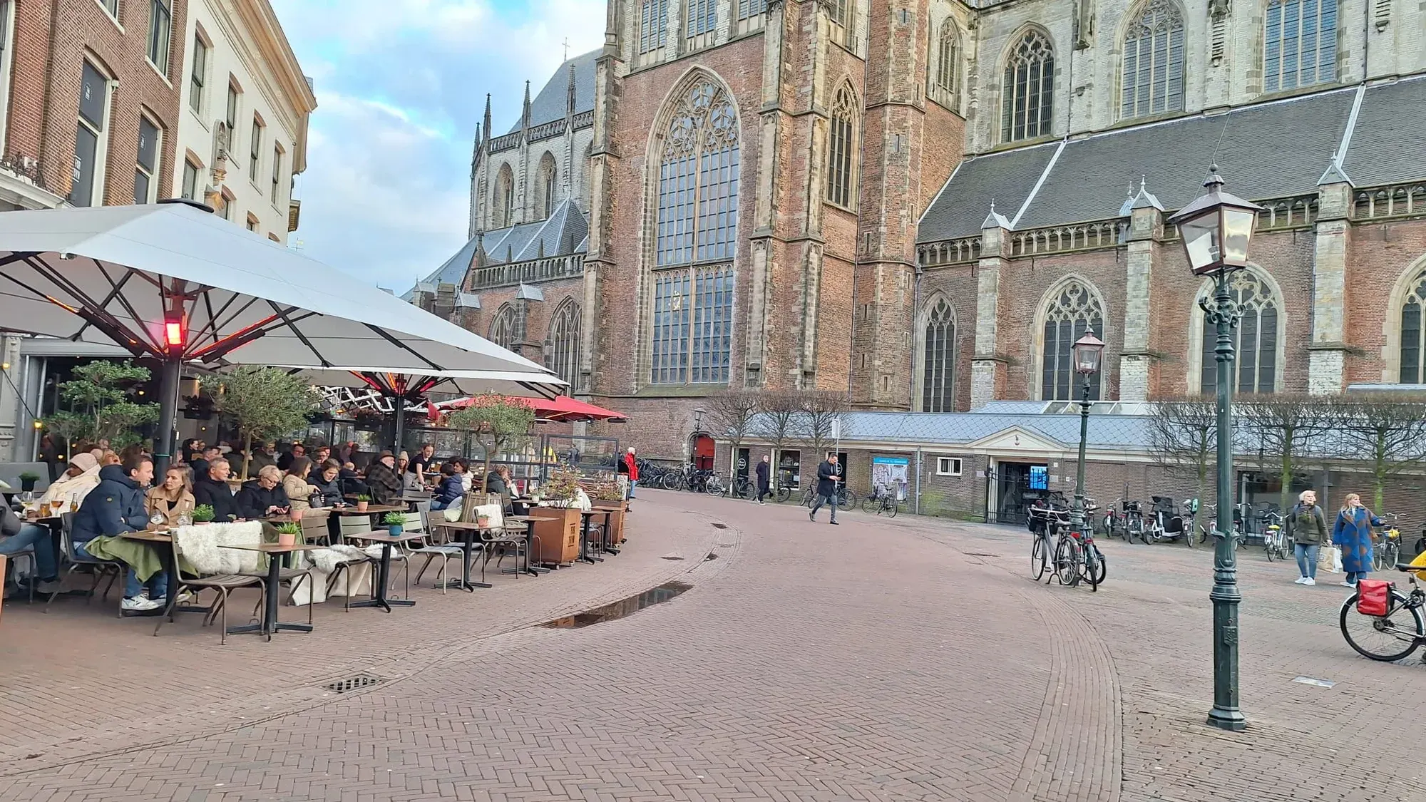 The Grote Markt in Haarlem, where the Christmas market is held