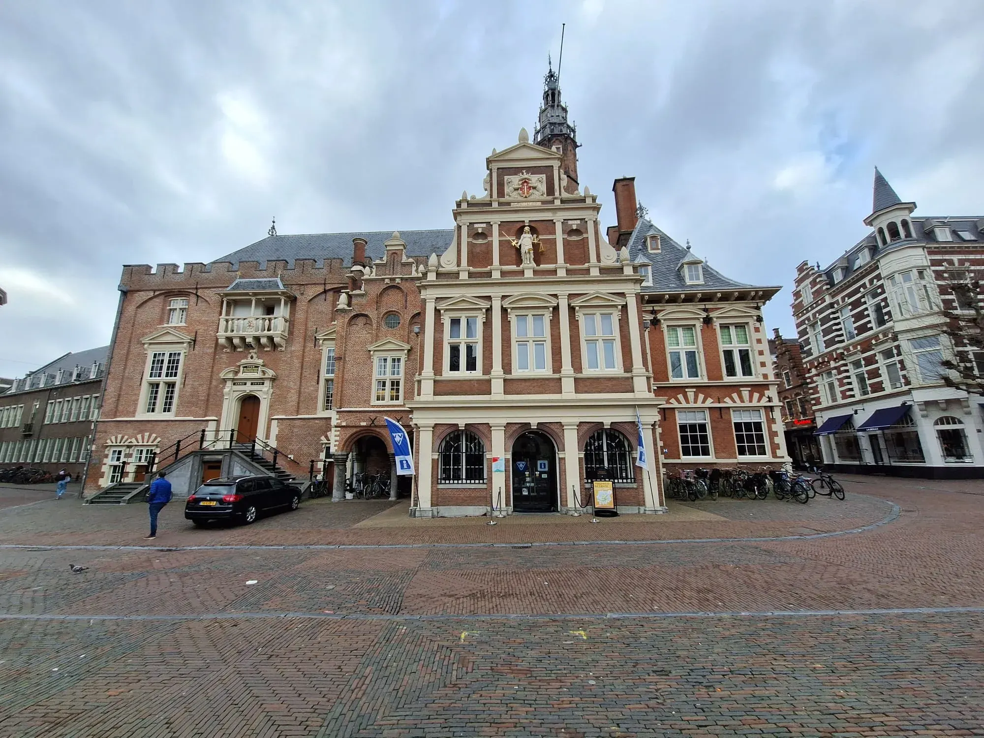 Haarlem's Stadhuis on the Grote Markt
