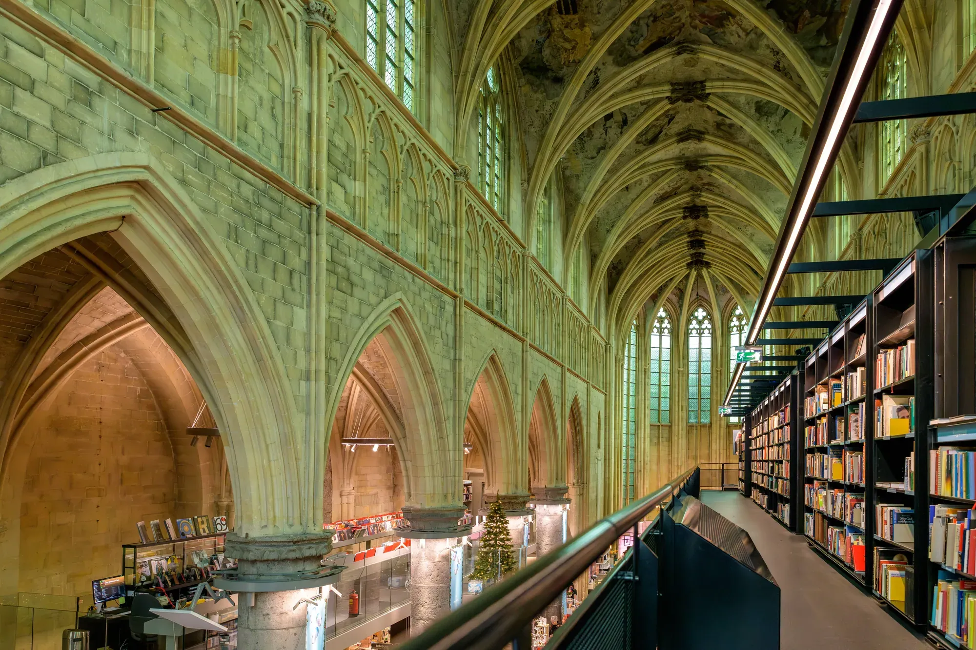 Boekhandel Dominicanen, the bookshop in a 13th-century church