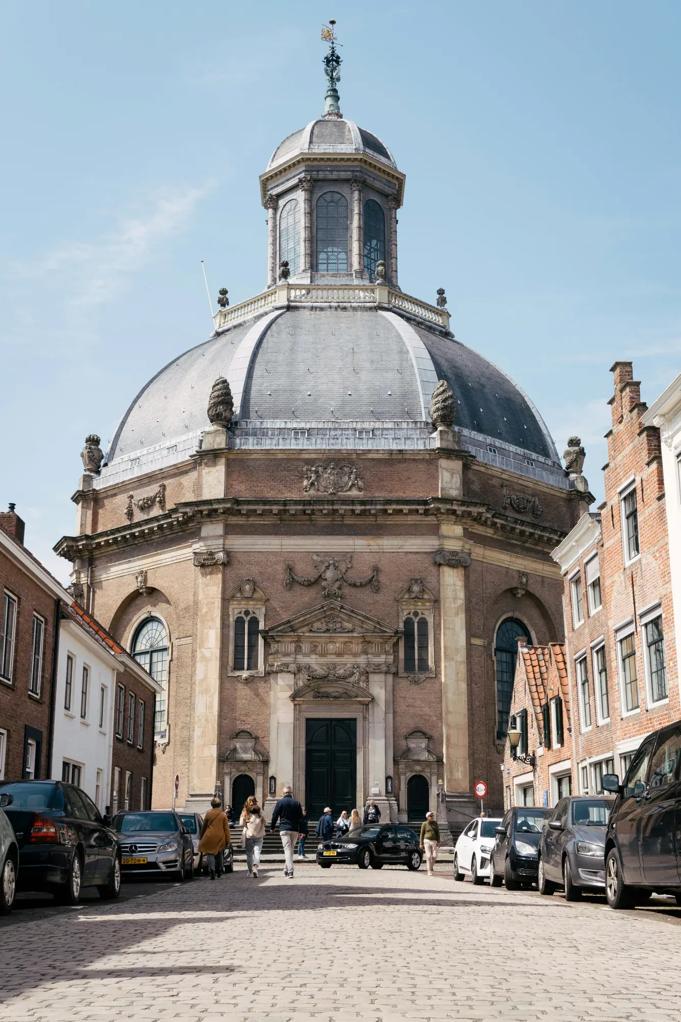 The 17th-century domed Oostkerk in Middelburg