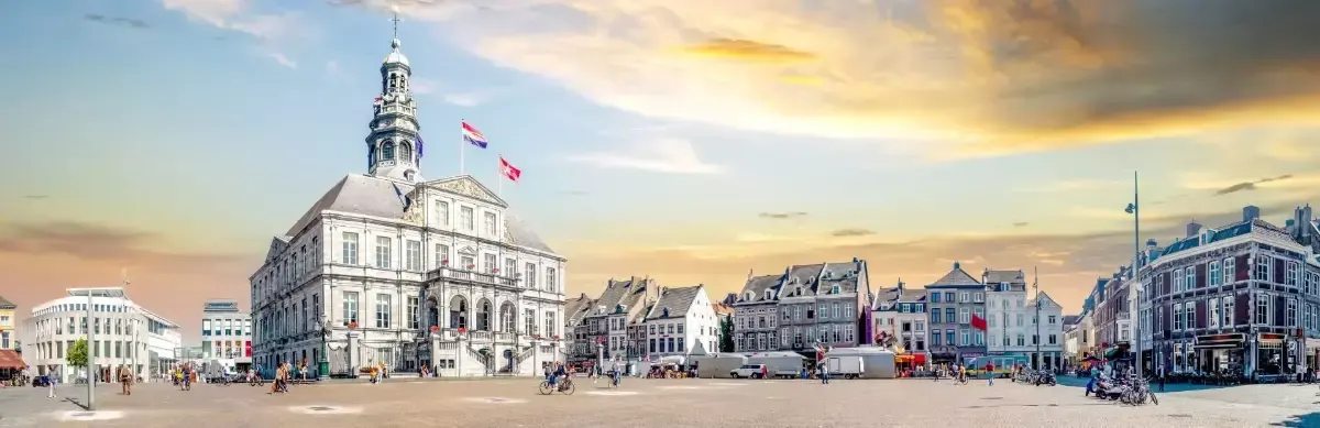 Historic streets of Maastricht