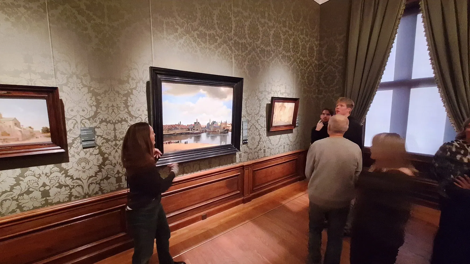 Vermeer's View of Delft explained by a private guide in the Mauritshuis