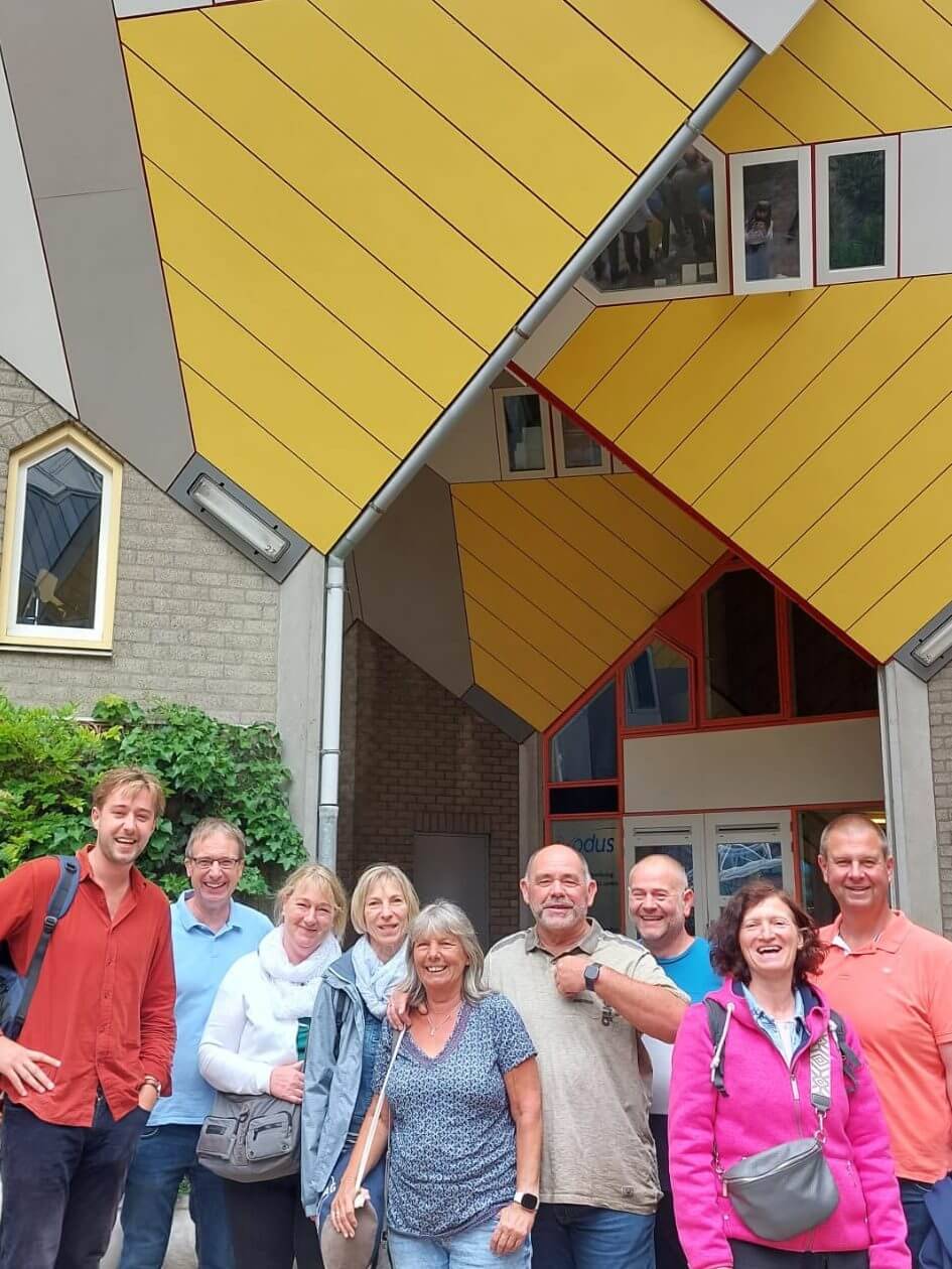 Group and guide in Rotterdam