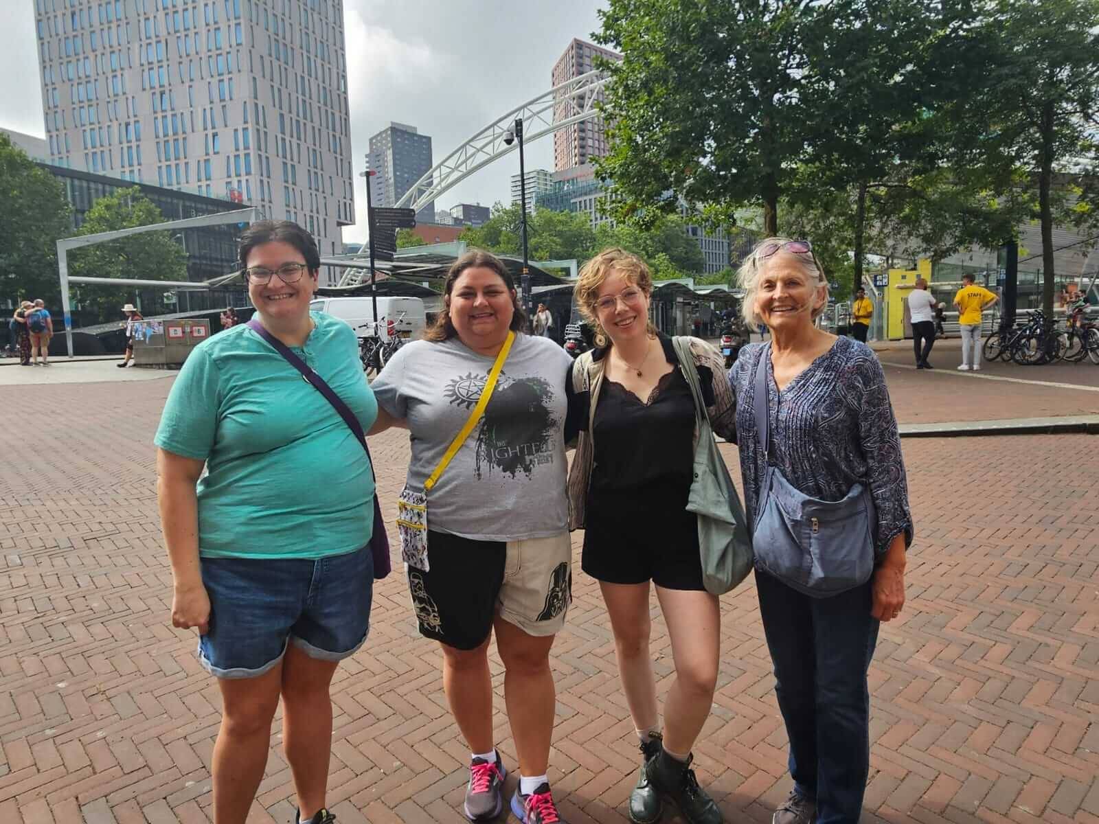 Group and guide in Rotterdam