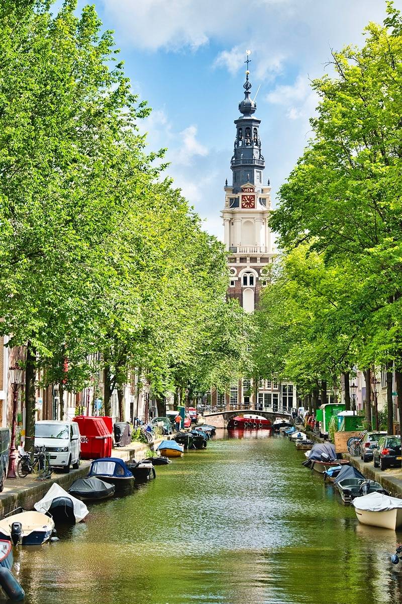 Amsterdam as seen during private tour of Amsterdam